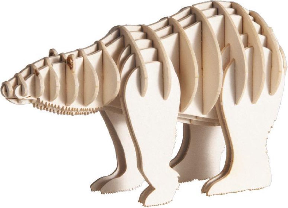 3D puzzel en bouwpakket ijsbeer