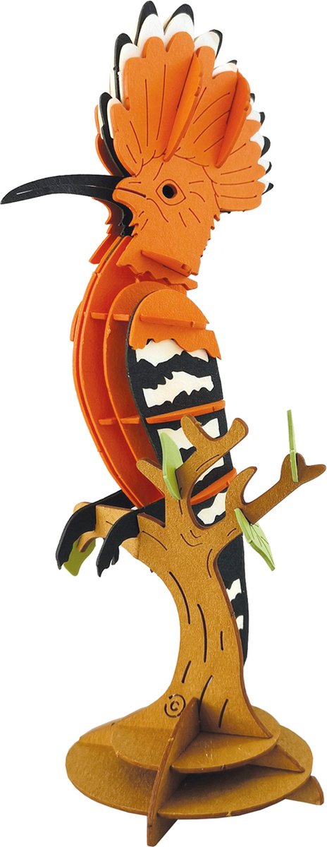 FRIDOLIN 3D papieren model - Hop.