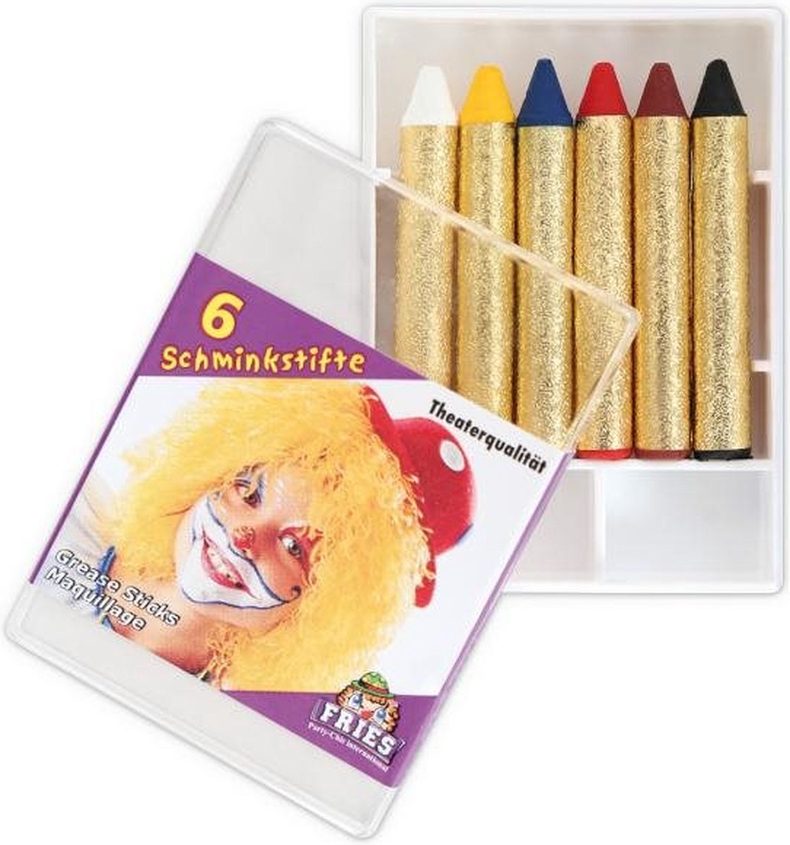 Set schminkstiften 6st