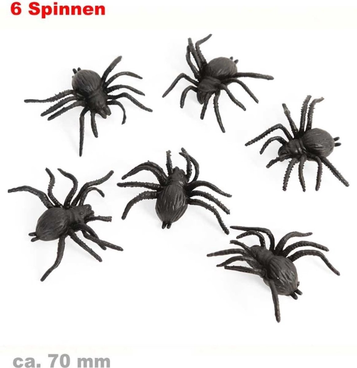 Spinnen - 6 stuks