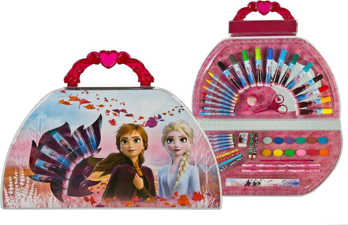 Disney Frozen - Tekenkoffer - 50-Delig