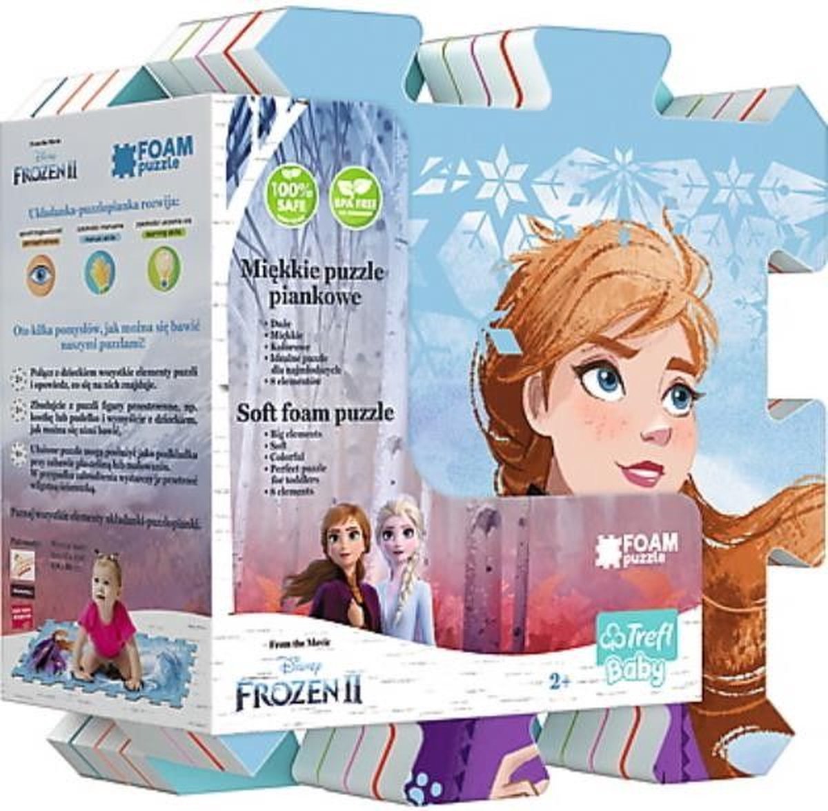 Foam puzzel groot Frozen