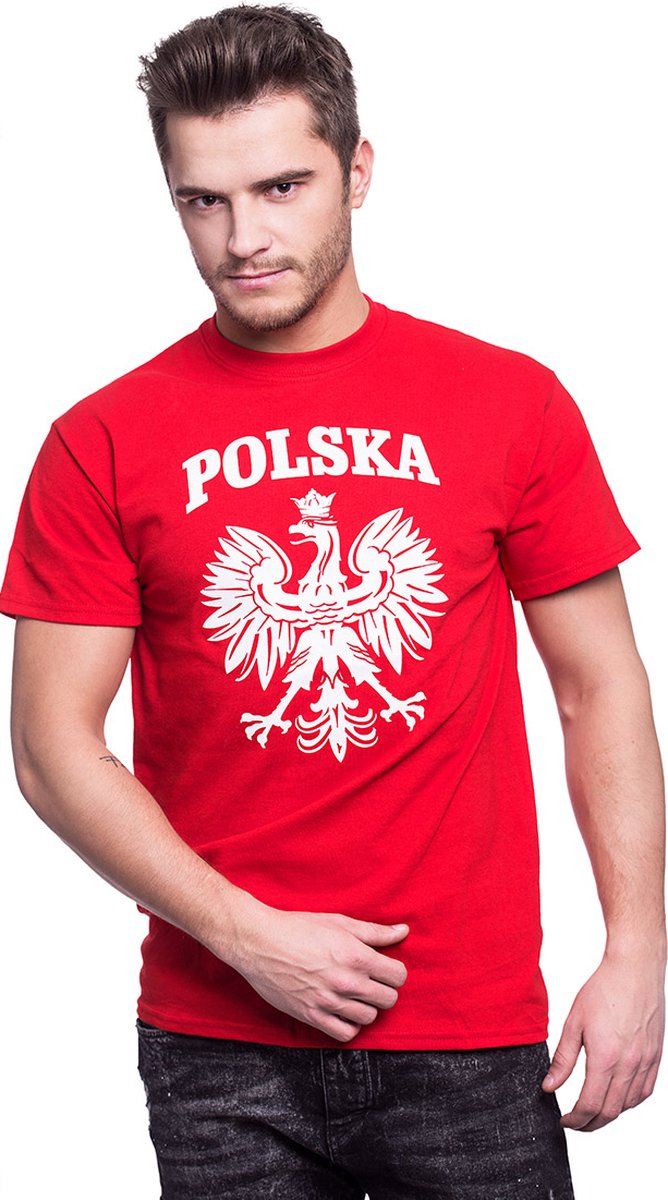 Polska T-shirt Rood L - polen