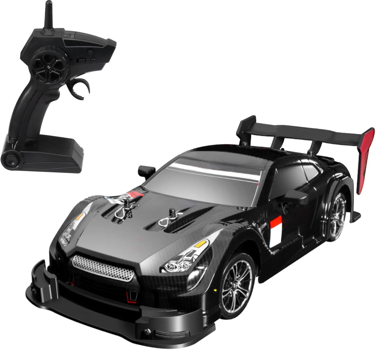 Fubzz Afstandsbediening Drift Auto - 4WD - 30 km/u - 1/16 Schaal - 2.4 GHz - RTR - Hoge Snelheid - Inclusief Batterij - Raceauto Kids Gift