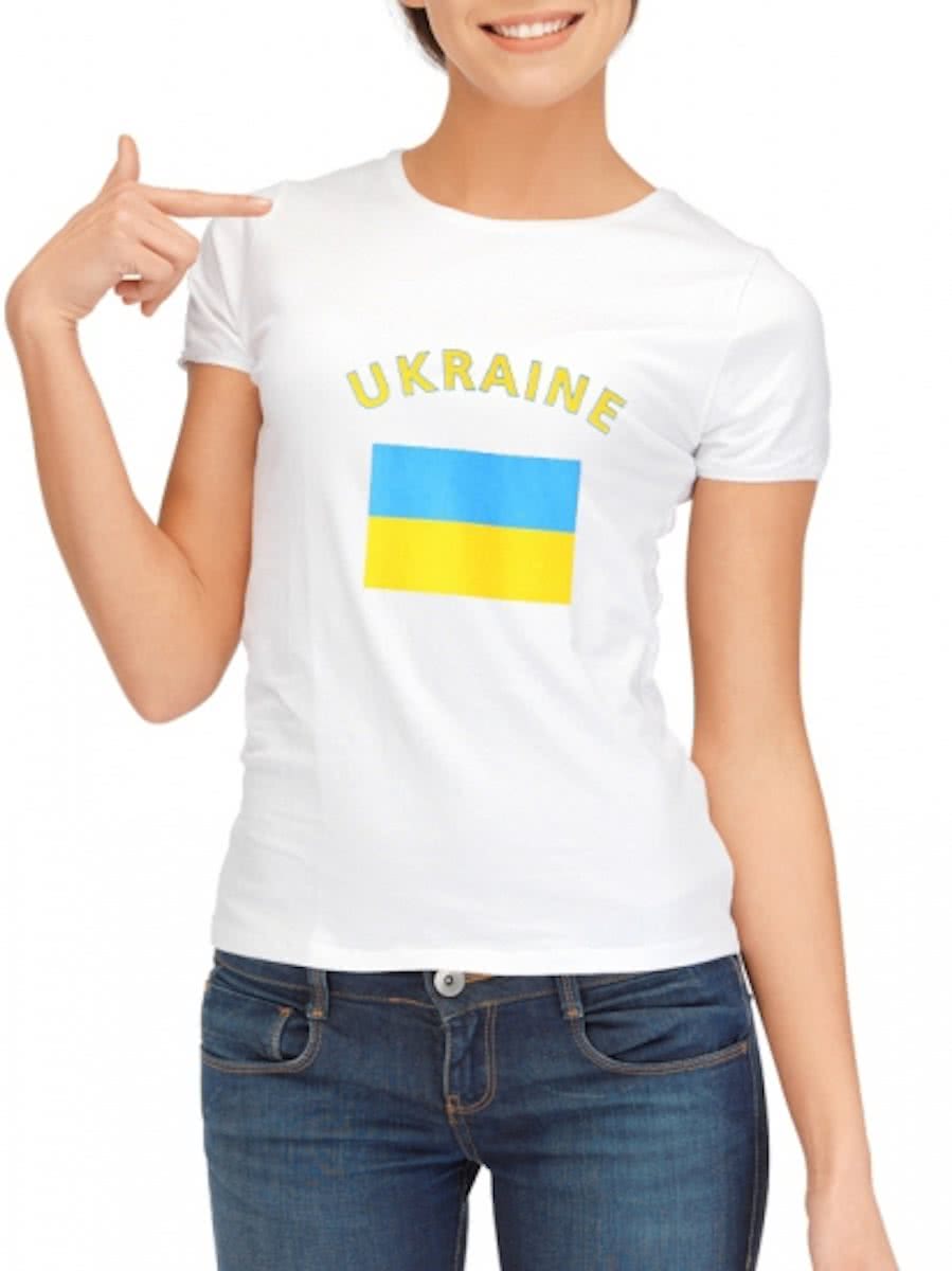 Oekraine t-shirt dames L