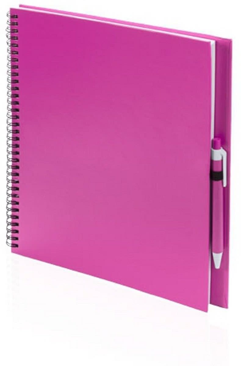 Schetsboek roze