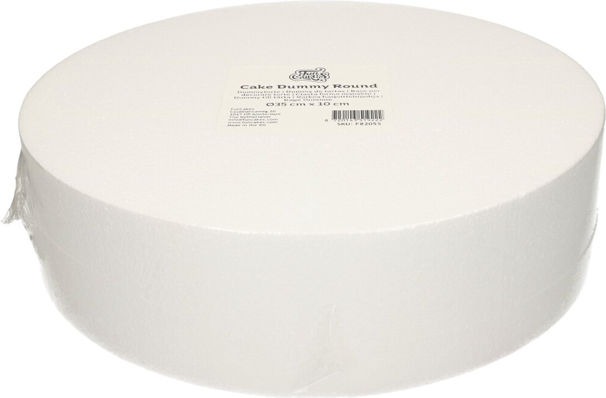 FunCakes - Taart Dummy - Rond - Ø35 cm x 10 cm