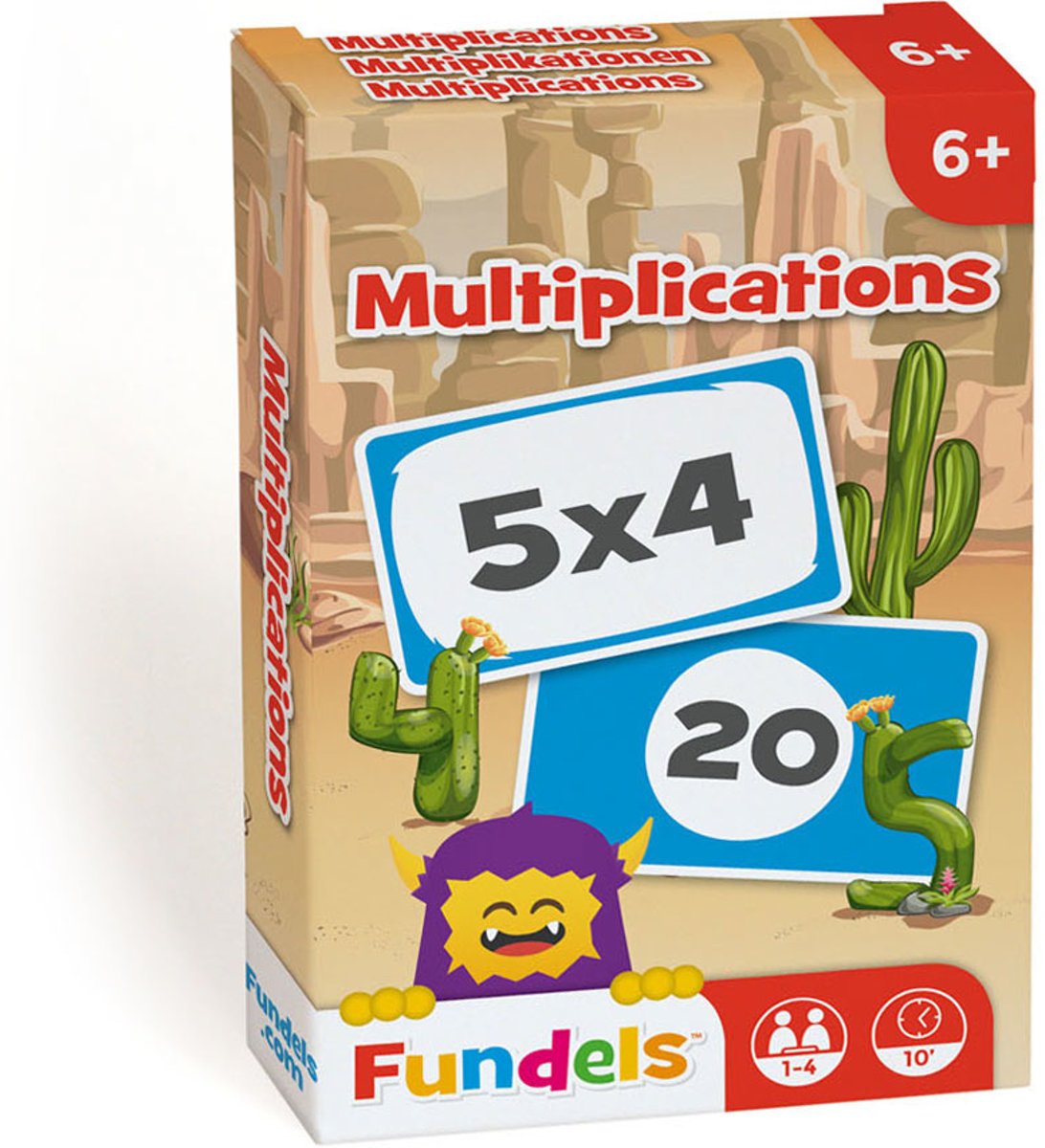   - Vermenigvuldigen - Educatief Kaartspel