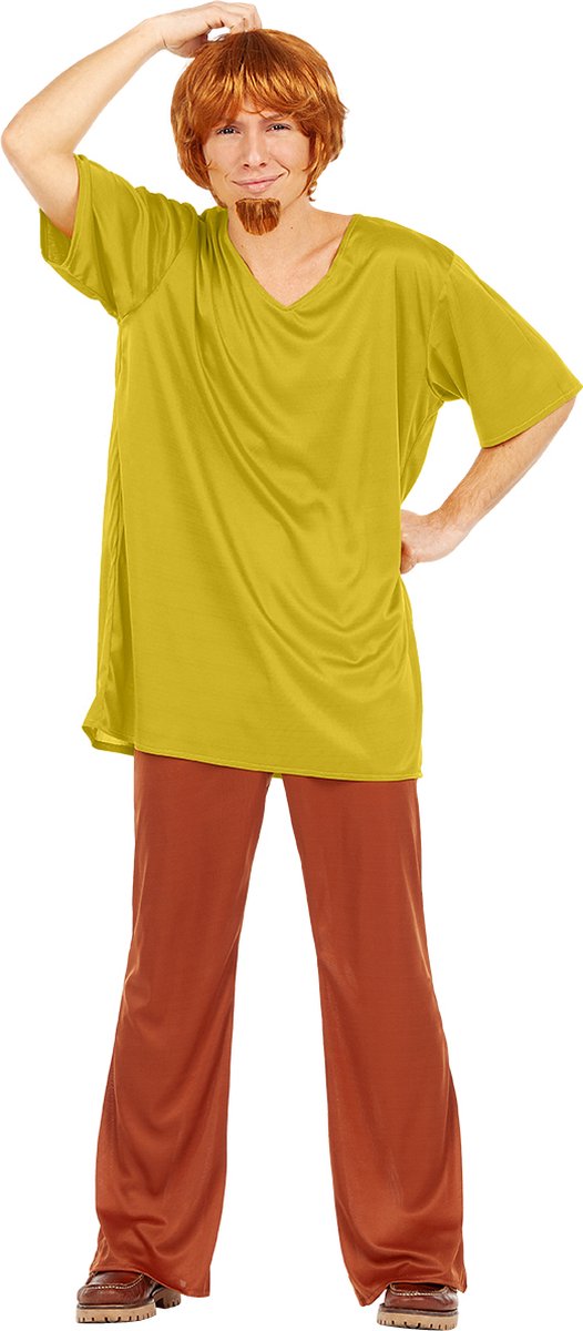 FUNIDELIA Shaggy kostuum - Scooby Doo voor mannen Scooby Doo - Maat: XL - Groen