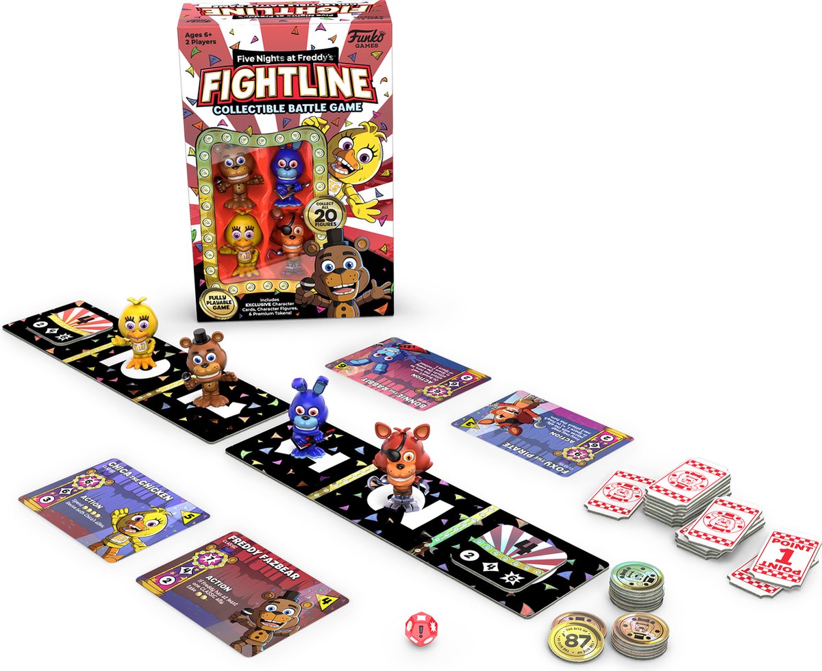Funko Games Five Nights at Freddys FightLine Premier Set - Kaartspel - Verzamel alle figuren!