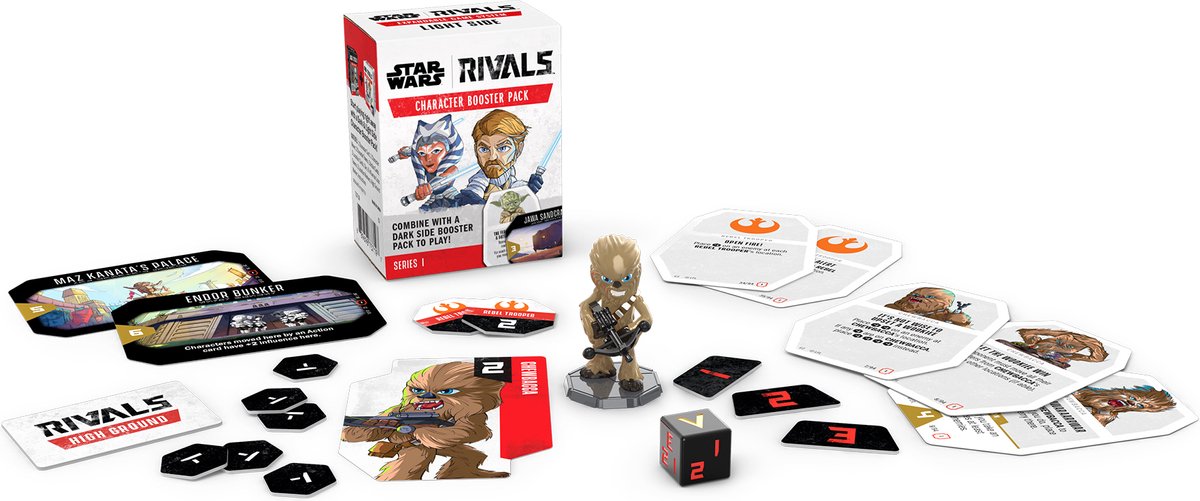 Funko Games Star Wars Rivals - Character Pack Light Side - Kaartspel - Uitbreidingset - Verzamel alle 30 personages