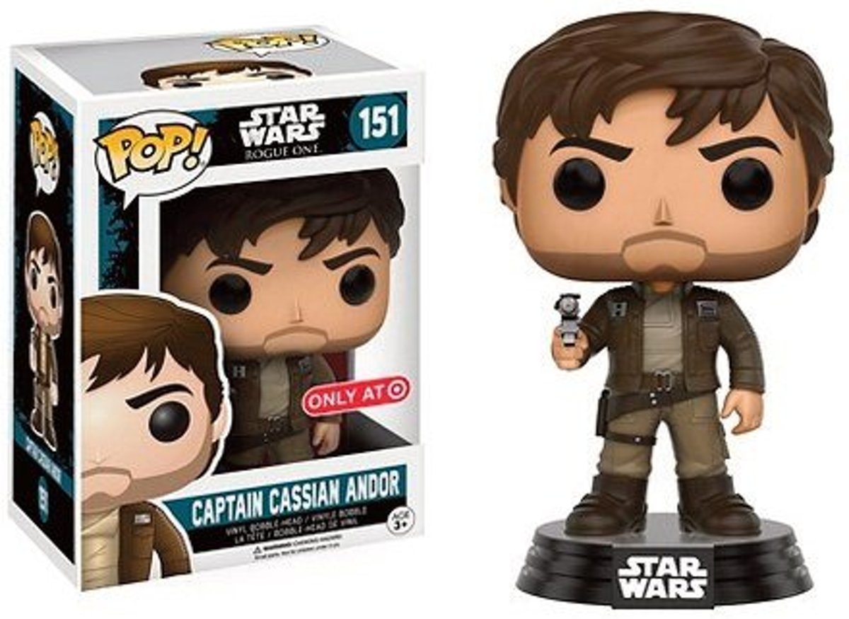 Pop! Star Wars: Rogue One - Captain Cassian Brown Jacket LE
