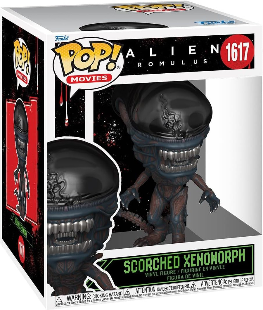 Aliens Romulus   Pop Vinyl: Scorched Xenomorph