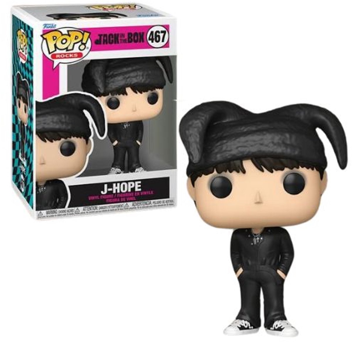 BTS J-Hope Vinyl Figur 467 Unisex   Pop! - Neutraal - Standard