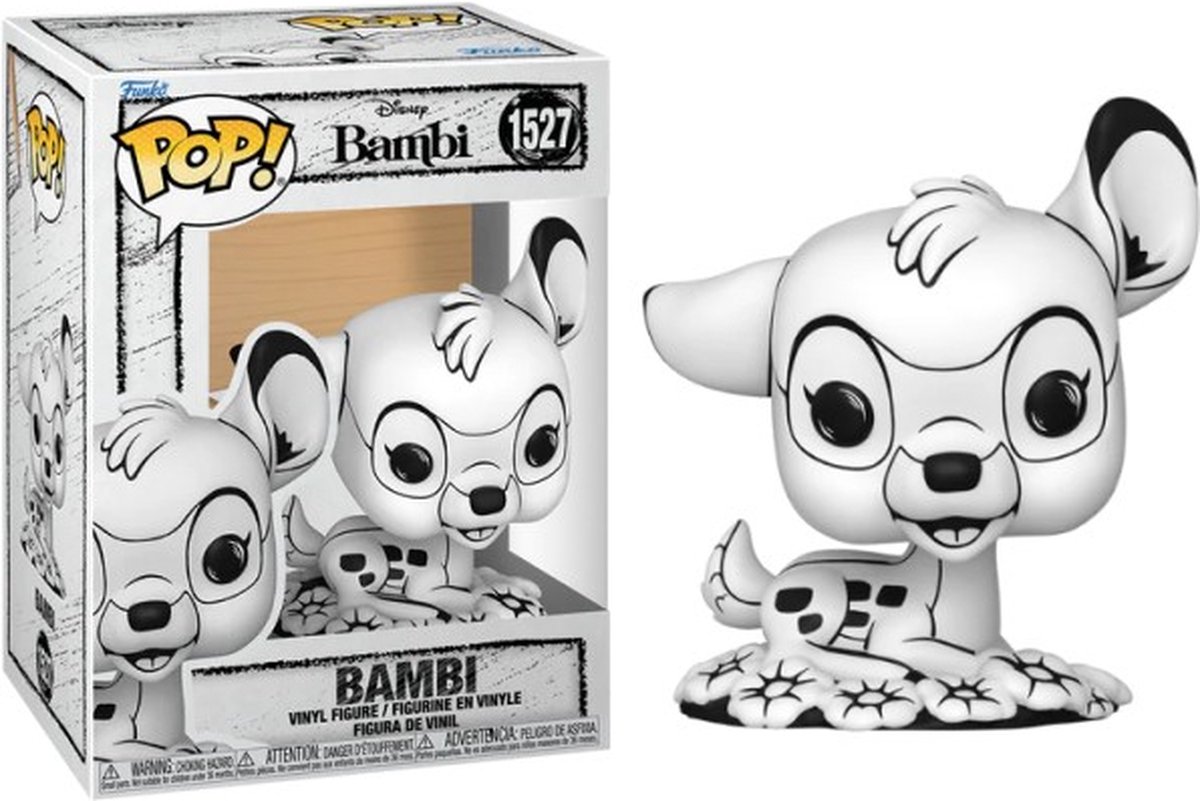 Bambi Bambi (Sketched) vinylfiguur 1527   Pop! meerkleurig Unisex
