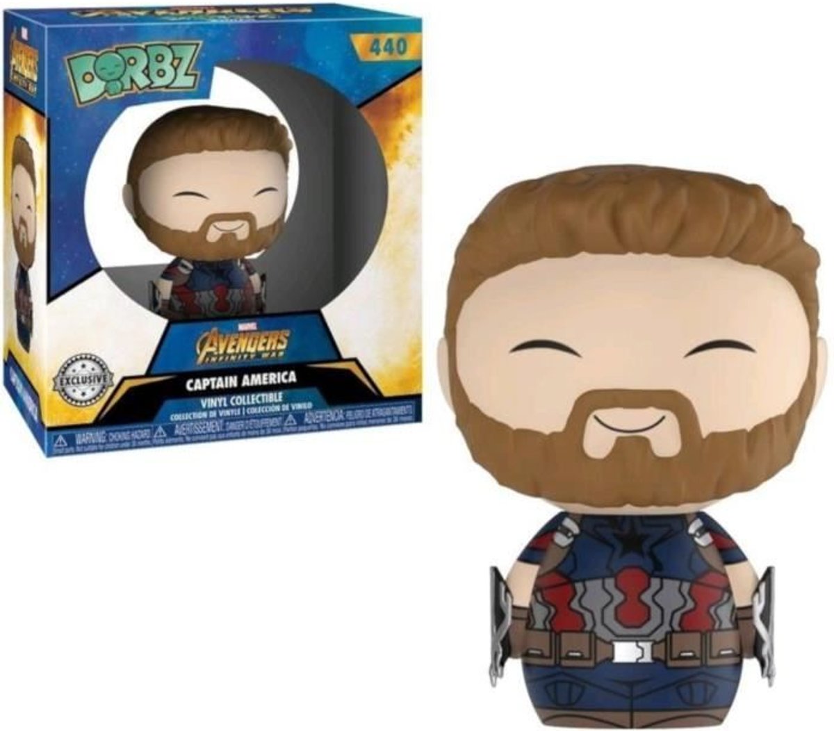 Beeldje   Dorbz! Marvel: Avengers Infinity War - Captain America
