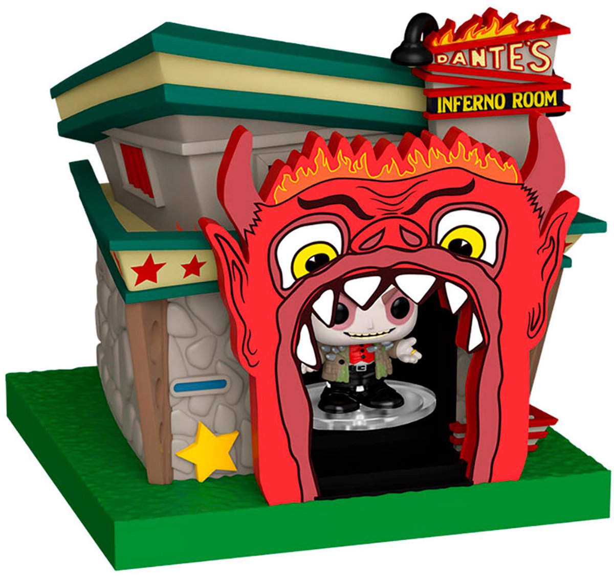 Beetlejuice Dantes Inferno Room (Bitty Pop! Town) vinylfiguur Unisex   Pop! - Neutraal - Standard