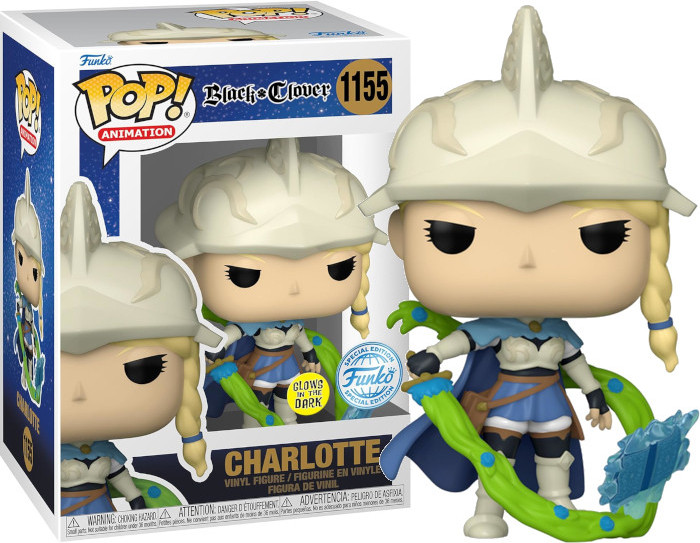Black Clover   Pop Vinyl: Charlotte (Glow in the Dark)