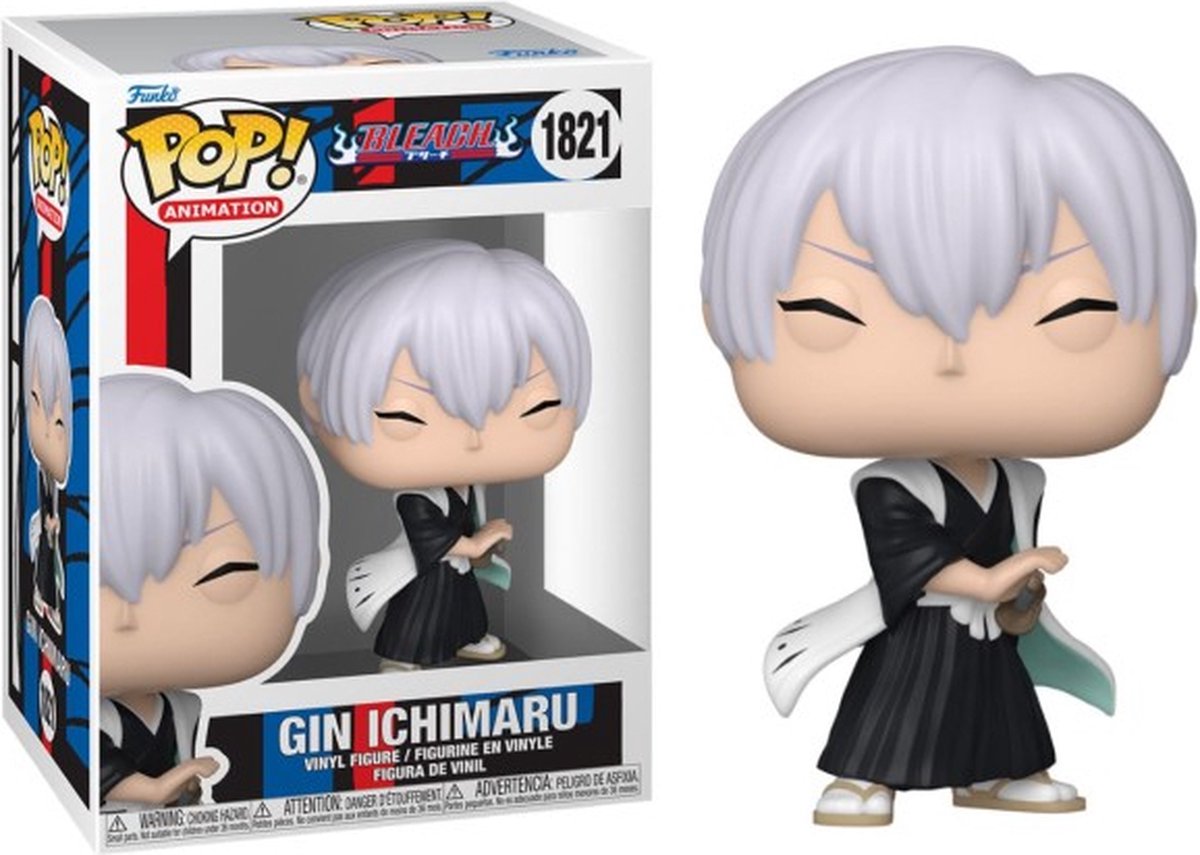Bleach Gin Ichimaru Vinyl Figur 1821 Unisex   Pop! - meerkleurig - Standard