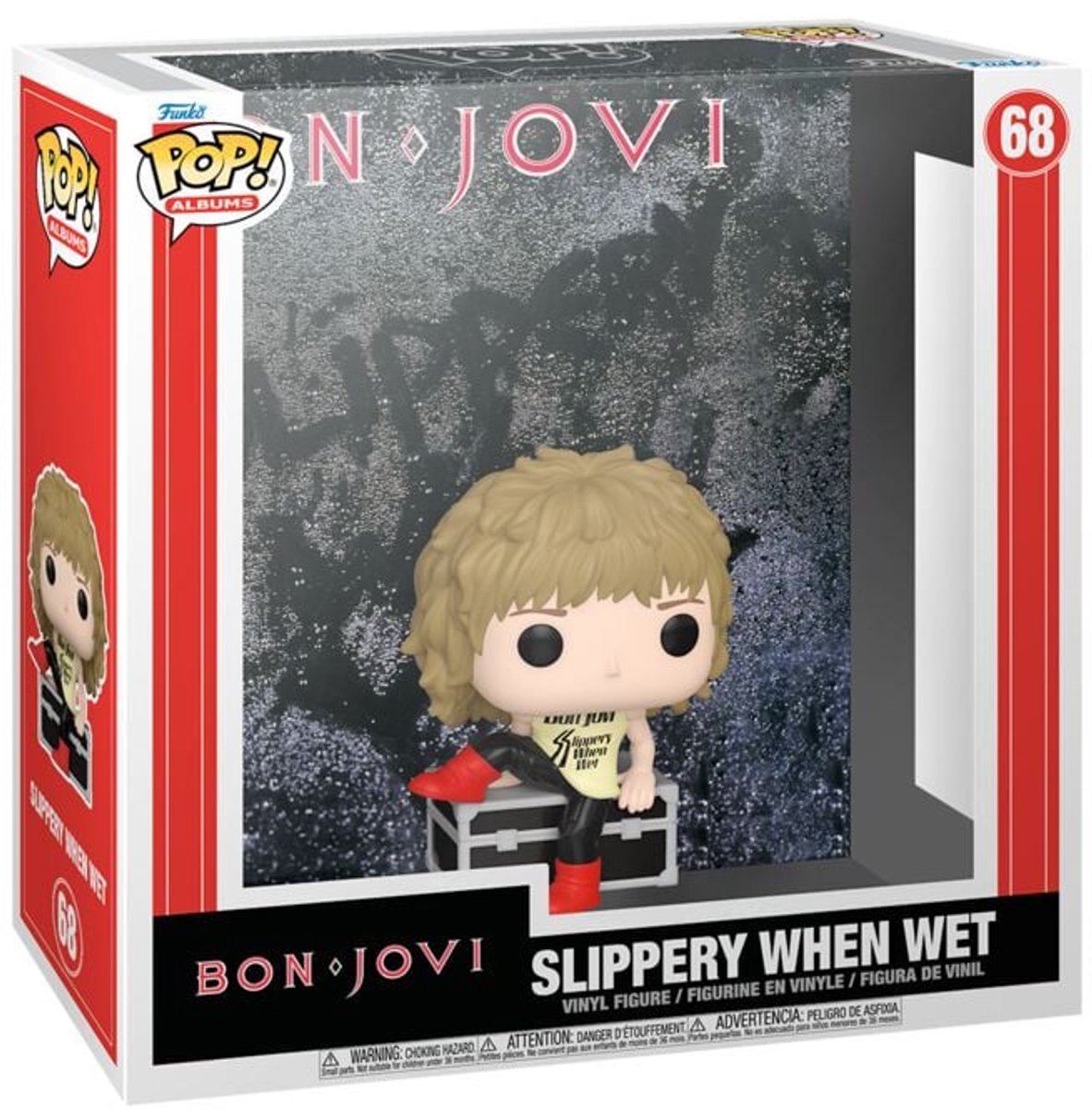 Bon Jovi Slippery When Wet (Pop! Albums) Vinyl Figur 68   Pop! meerkleurig