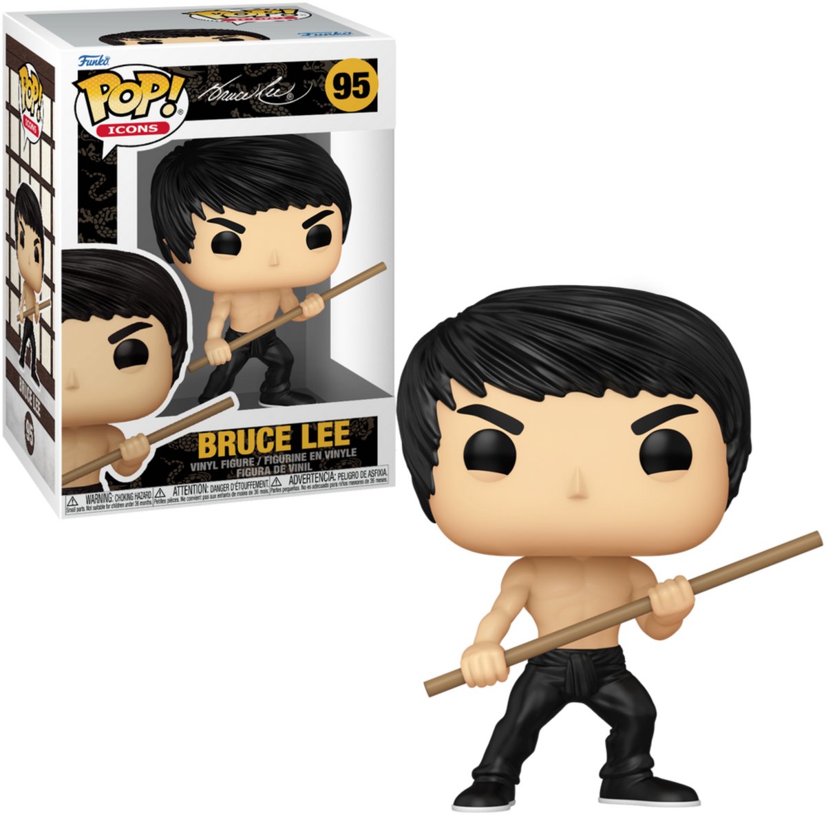 Bruce Lee Bruce Lee vinylfiguur 95 Unisex   Pop! - Neutraal - Standard