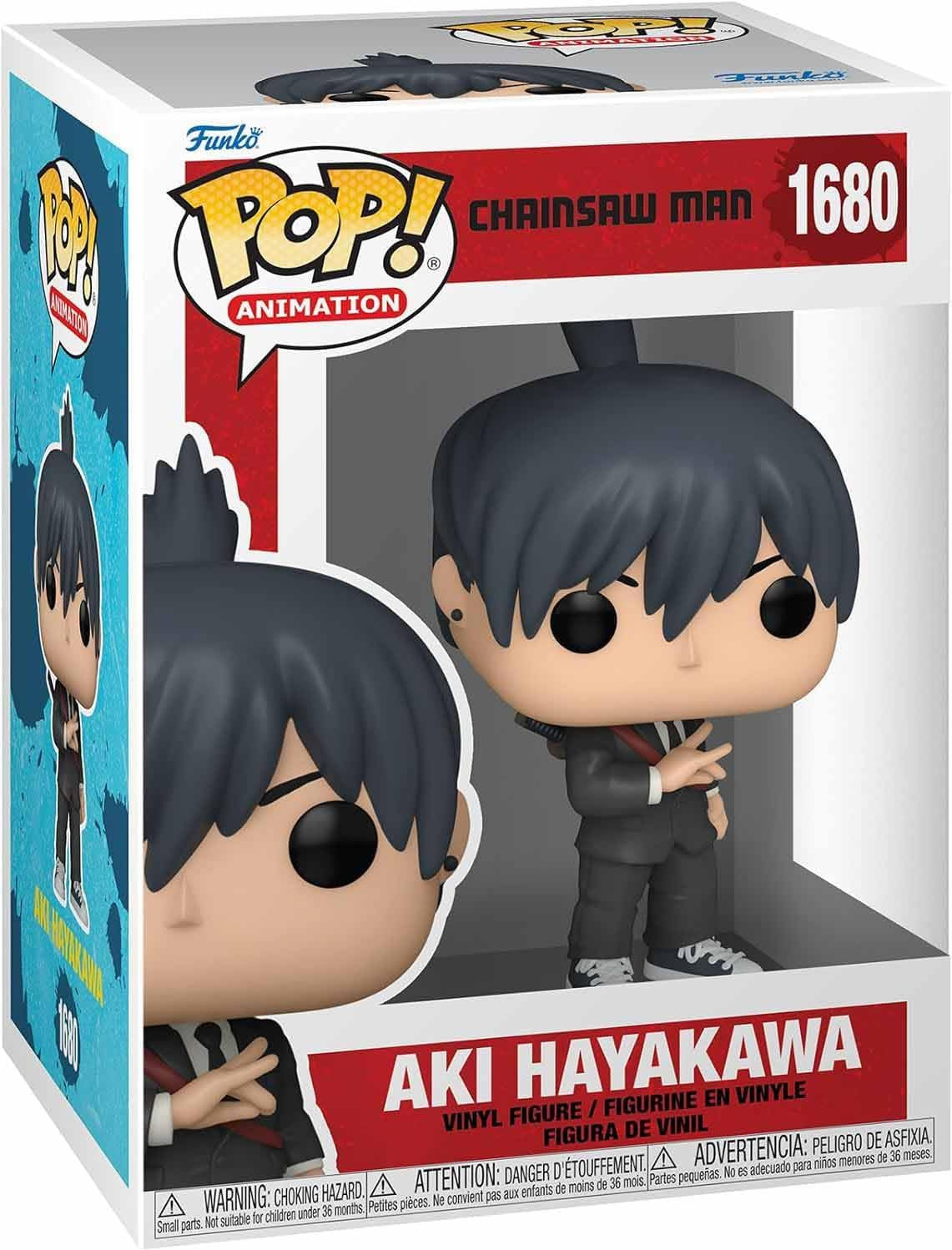 Chainsaw Man   Pop Vinyl: Aki Hayakawa