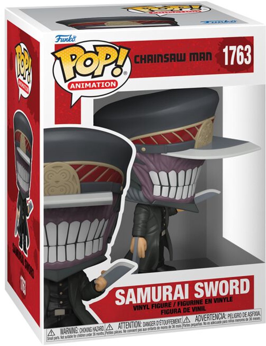 Chainsaw Man Samurai Sword vinylfiguur 1763 Unisex   Pop! - meerkleurig - Standard