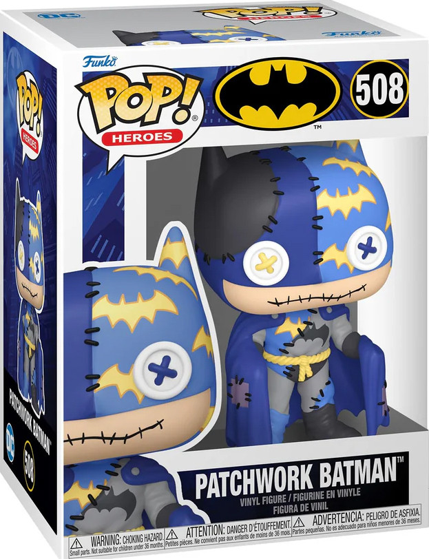 DC Patchwork   Pop Vinyl: Patchwork Batman