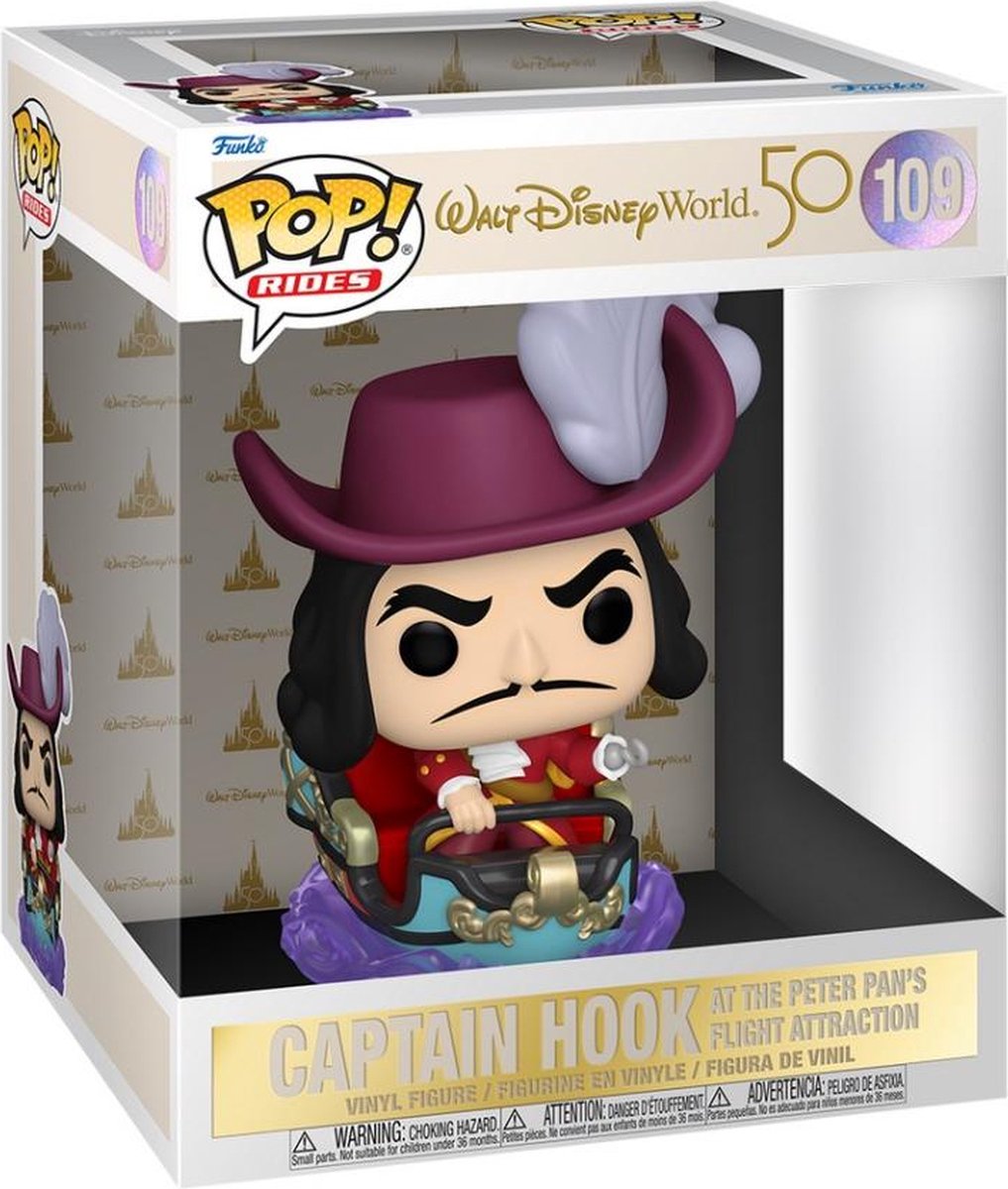 DISNEY - Pop Ride N° 109 - WDW50 - Hook on Peter Pan Flight