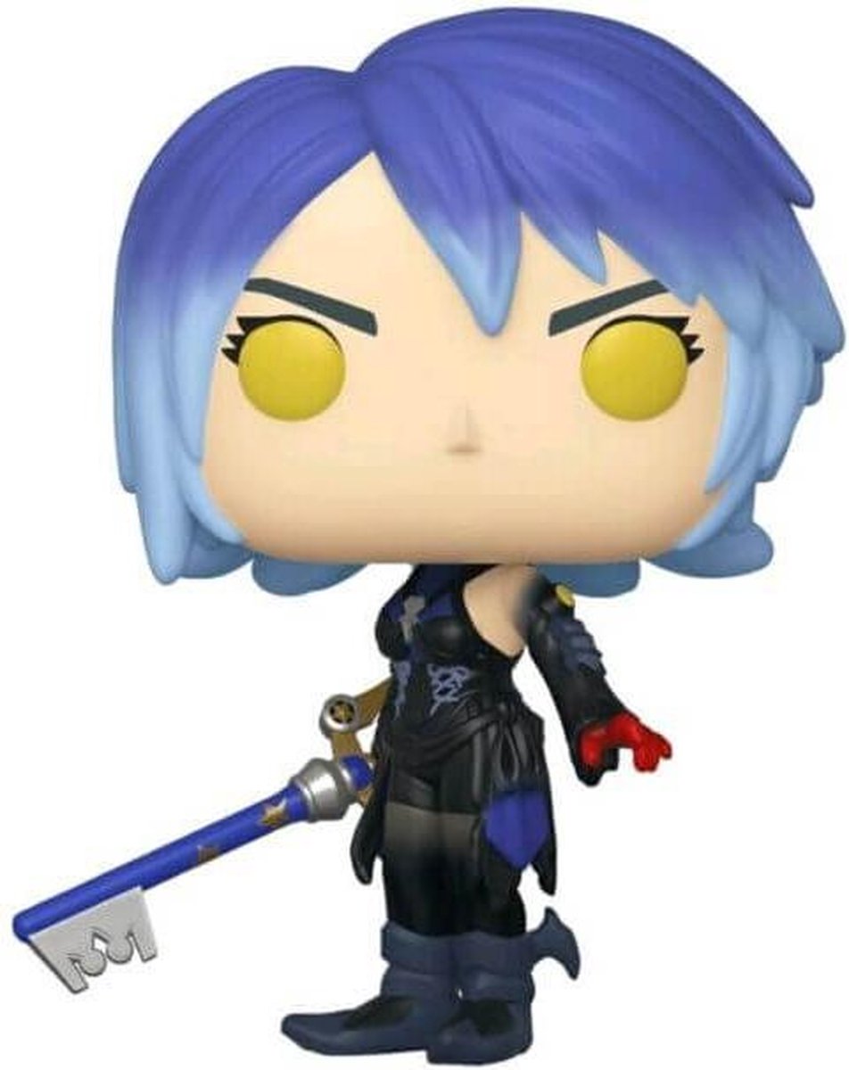 Dark Aqua with Keyblade -   Pop! - Kingdom Hearts 3