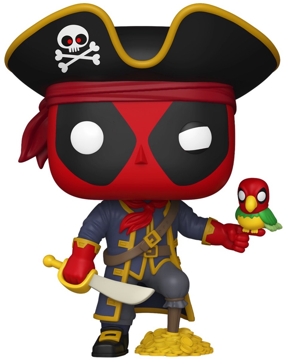 Deadpool Deadpool as Long John Silver vinylfiguur 1493 Unisex   Pop! - Neutraal - Standard