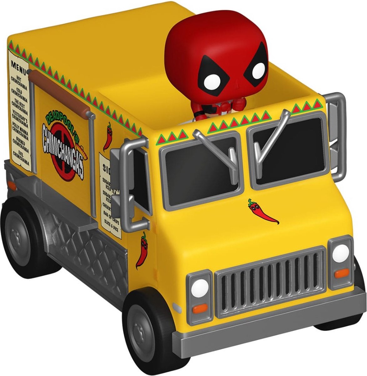 Deadpool Deadpools Chimichanga Truck (Bitty Pop! Rides) vinylfiguur Unisex   Pop! - Neutraal - Standard