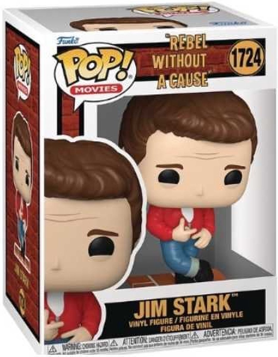 Dean, James Denn sie wissen nicht, was sie tun - Jim Stark Vinyl Figur 1724 Unisex   Pop! - meerkleurig - Standard