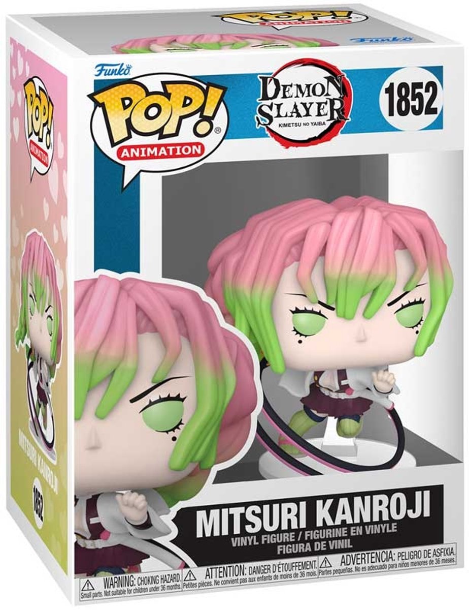 Demon Slayer Mitsuri Kanroji (Attack) vinylfiguur 1852   Pop! standaard Unisex