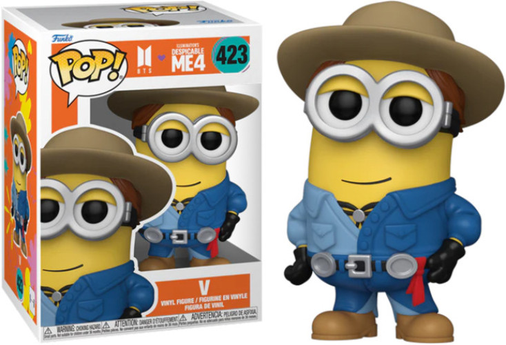 Despicable ME 4 x BTS   Pop Vinyl: V