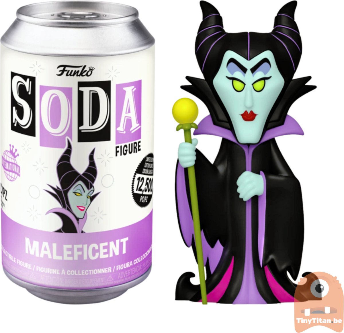 Disney - Vinyl SODA Figure Maleficent 11 cm