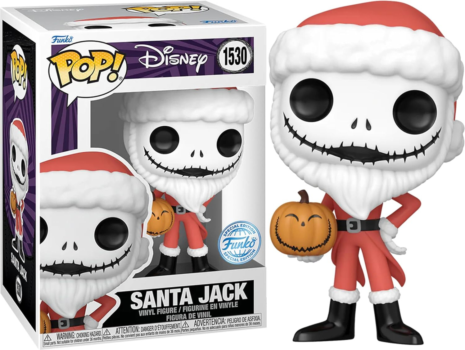Disney Nightmare Before Christmas   Pop: Santa Jack