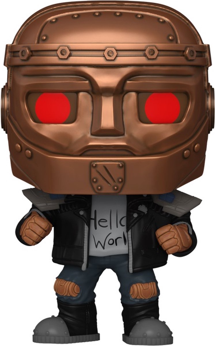 Doom Patrol Robotman Vinyl Figur 1534   Pop! meerkleurig