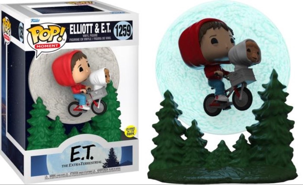 ET 40Th Anniversary - POP MOMENT N° 1259 - Elliott & E.T.