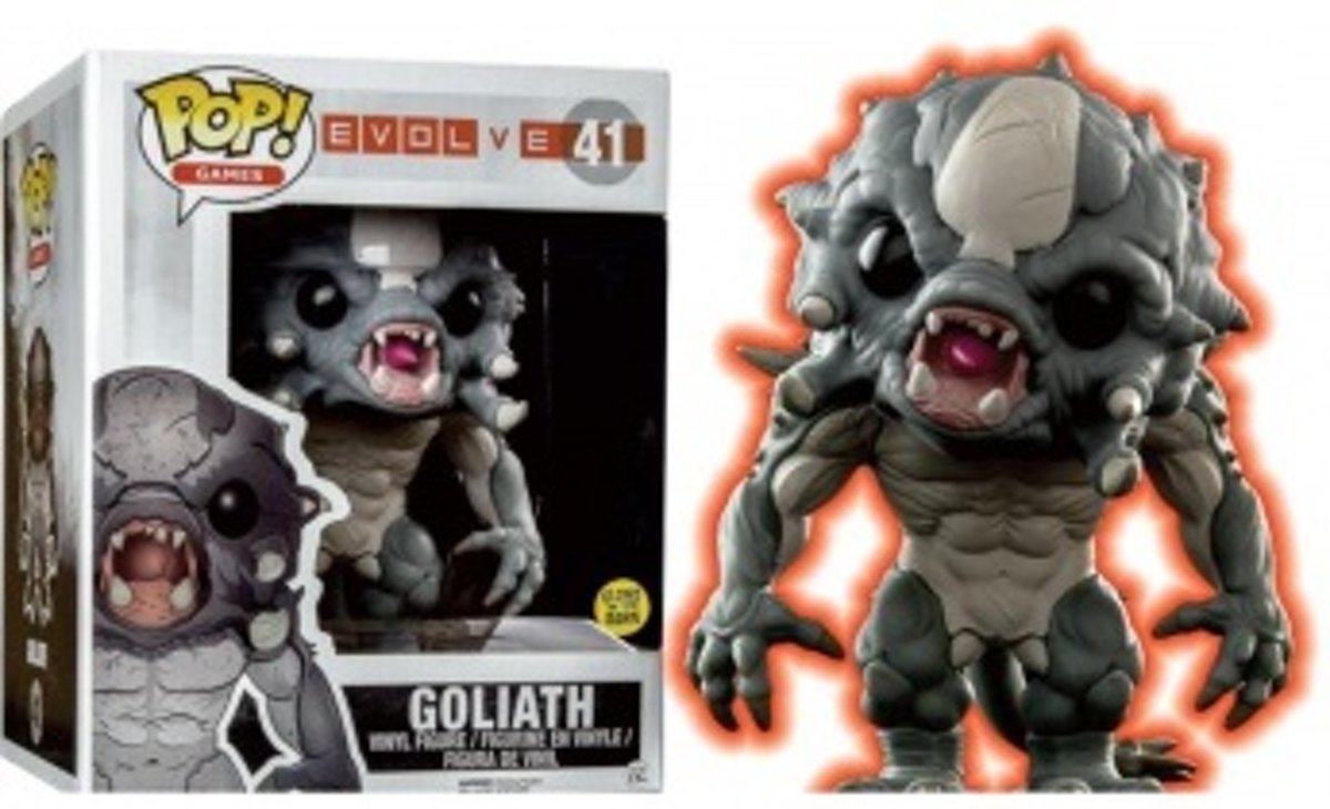 Evolve POP! Vinyl Figure Goliath Glow in the Dark Oversized 15 cm
