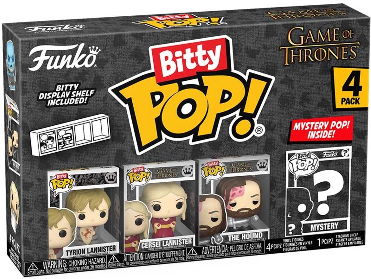 FUNKO BITTY POP: GAME OF THRONES - TYRION 4PK.