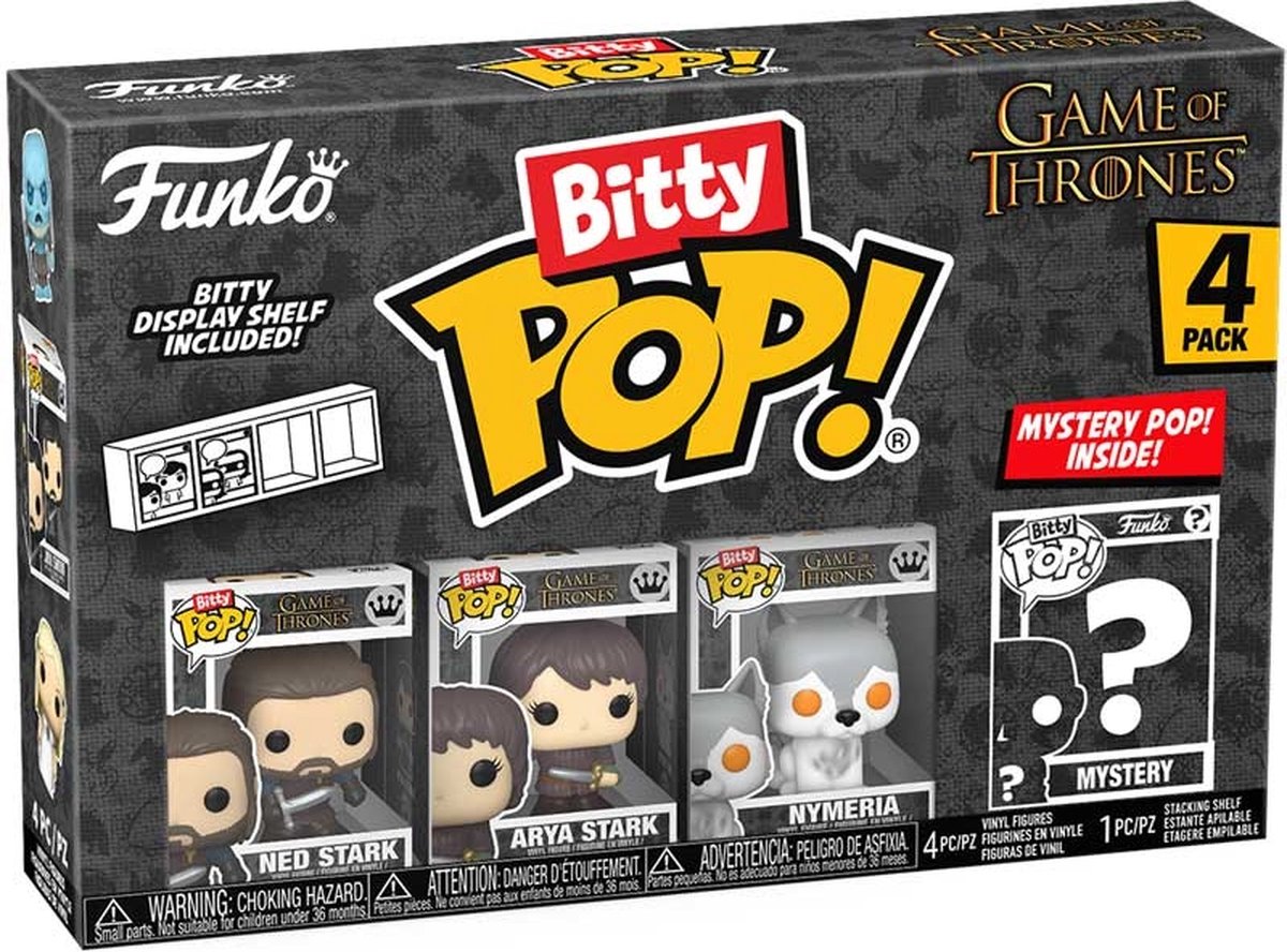 FUNKO BITTY POP: GOT - NED STARK 4PK.