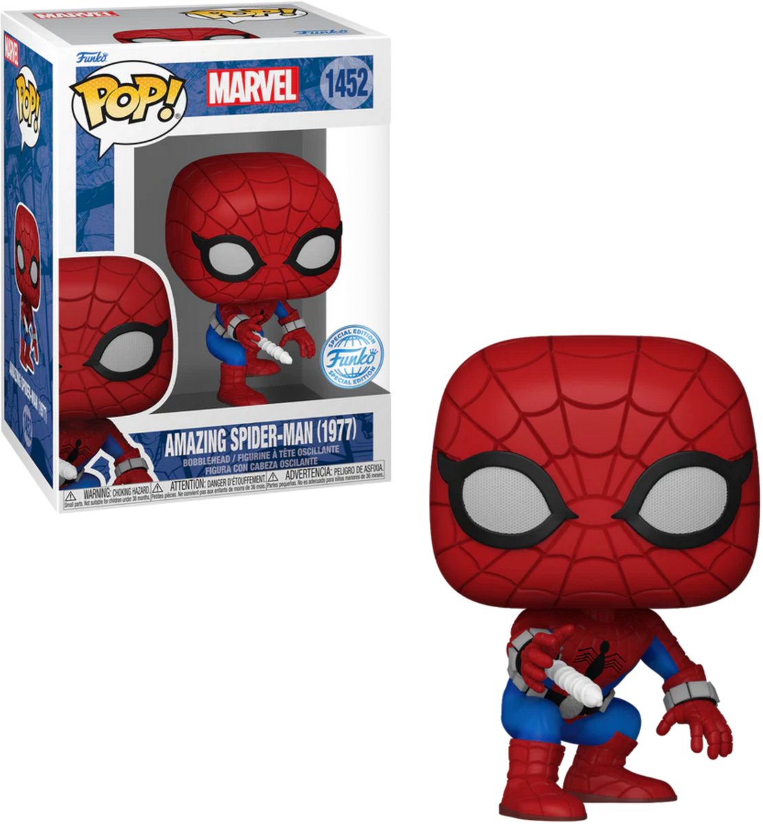 FUNKO POP! AMAZING SPIDER-MAN (1977) 1452 MARVEL Exclusive