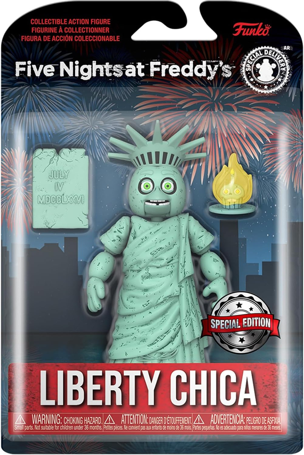 Five Nights At Freddy\s   Special Delivery Figure - Liberty Chica