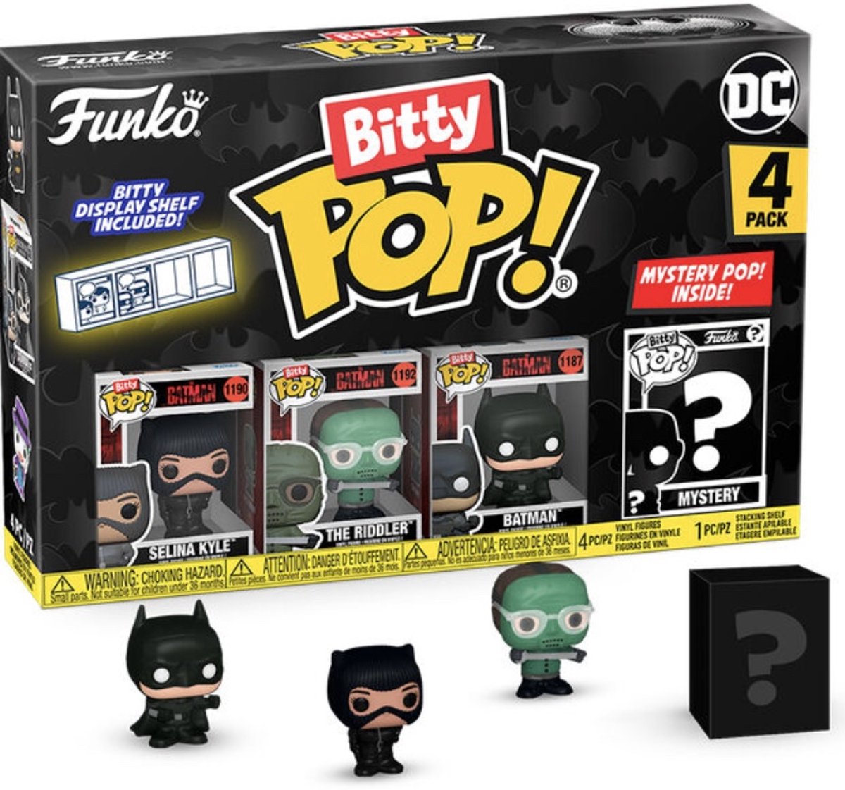   Batman Bitty Pop Catwoman 4-pack - DC Comics Speelfiguren Collectible.