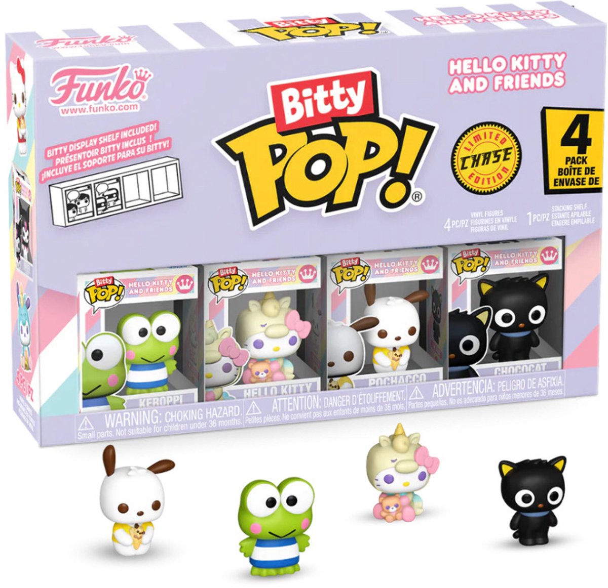   Bitty Pop! - Hello Kitty and Friends - Keroppi / Hello Kitty / Pochacco / Random Chase