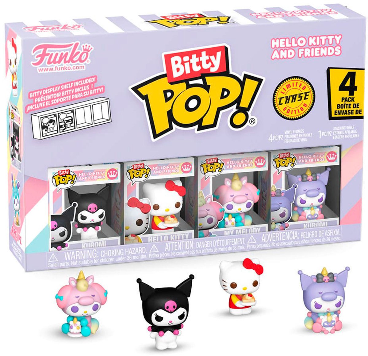   Bitty Pop! - Hello Kitty and Friends - Kuromi / Hello Kitty / My Melody / Random Chase