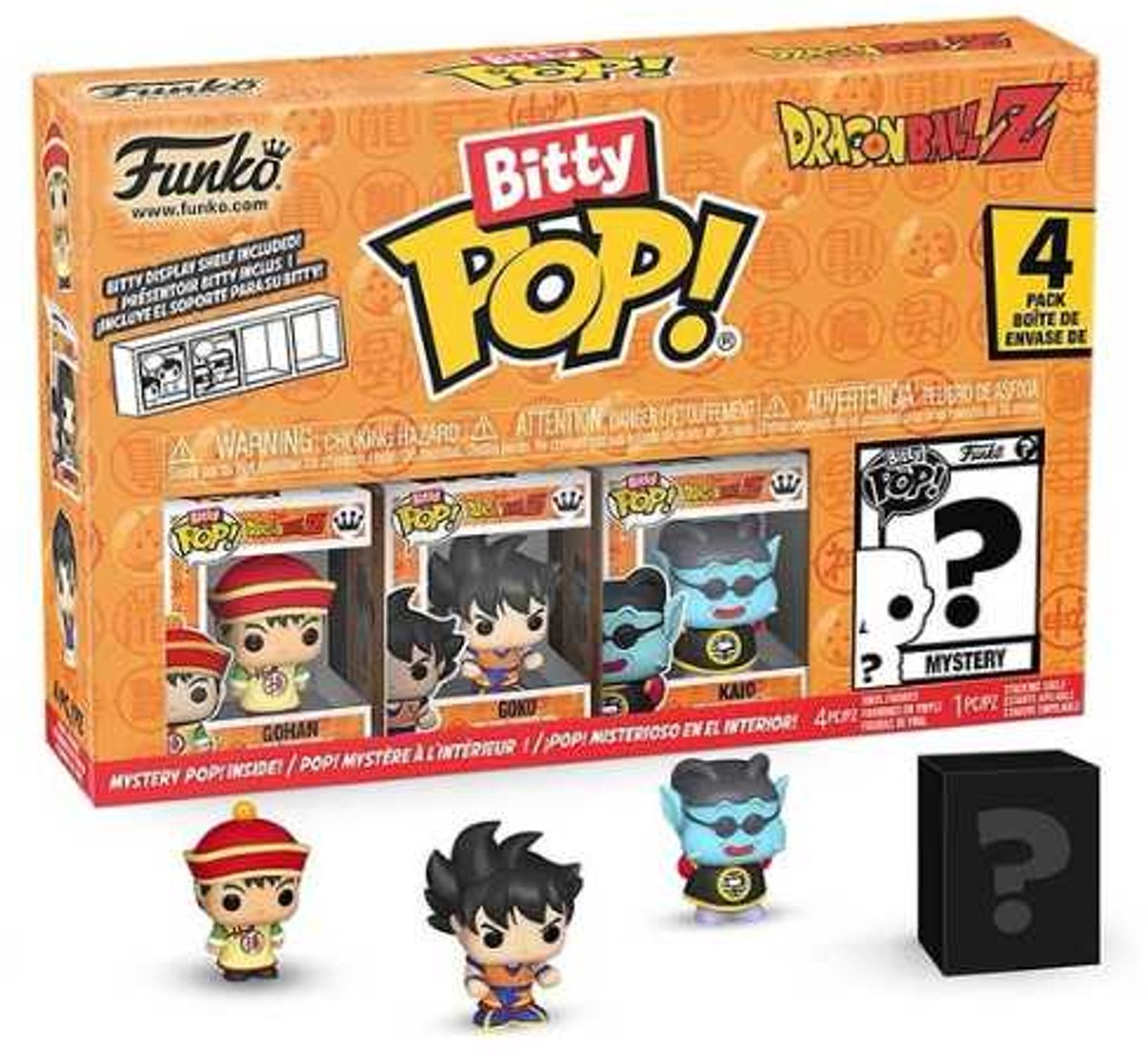   Bitty Pop! Pop! Dragon Ball Z - Gohan, Goku, Kaio