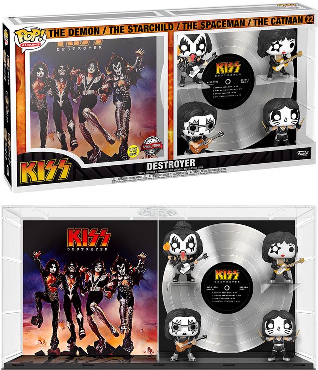   Destroyer -   Pop! Albums Deluxe - KISS Figuur