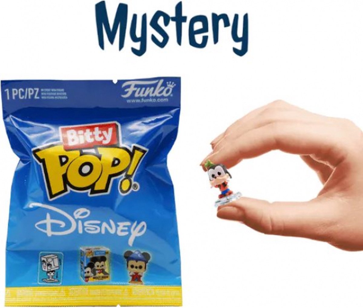   Disney Classics -   Bitty Pop! Blind Bag - Disney Figuur - 2cm - 1 stuks